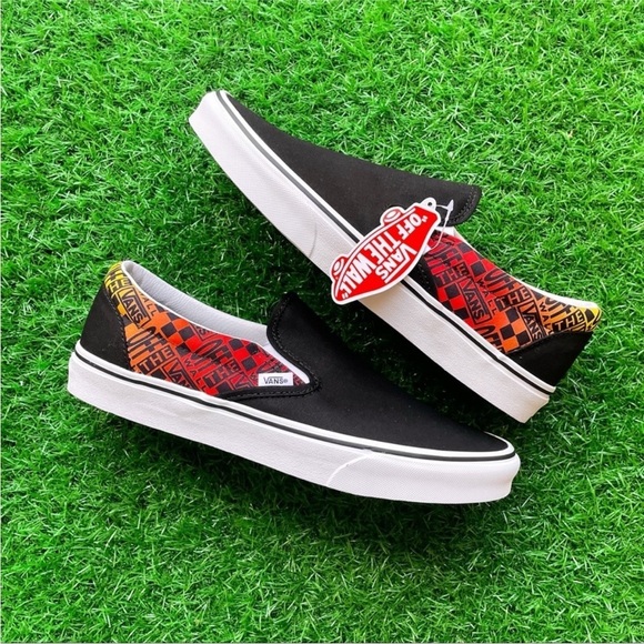 Vans Classic Slip On Logo Flame - Picture 4 of 5